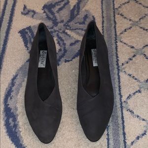 Vintage Italian suede shoes